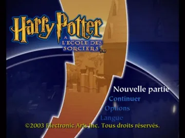 Harry Potter and the Sorcerer's Stone screen shot title